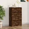 Image de vidaXL Buffet Chêne fumé 60x35x98,5 cm Bois d'ingénierie