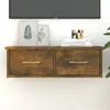 Image de vidaXL Armoire murale Chêne fumé 60x26x18,5 cm Bois d'ingénierie