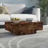 Image de vidaXL Table basse Chêne fumé 90x60x31 cm Bois d'ingénierie