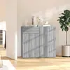 Image de vidaXL Buffet Sonoma gris 80x36x75 cm Bois d'ingénierie