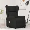 Image de vidaXL Fauteuil inclinable électrique à oreilles noir tissu
