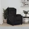 Image de vidaXL Fauteuil inclinable électrique Noir Tissu