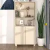 Image de vidaXL Buffet HAMAR Bois massif de pin Marron miel
