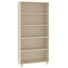 Image de vidaXL Buffet HAMAR Bois massif de pin Marron miel