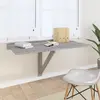 Image de vidaXL Table murale pliable Sonoma gris 100x60x56 cm Bois d'ingénierie