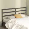 Image de vidaXL Tête de lit Gris 206x4x100 cm Bois massif de pin