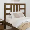 Image de vidaXL Tête de lit Marron miel 96x4x100 cm Bois massif de pin