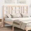 Image de vidaXL Tête de lit 141x4x100 cm Bois massif de pin