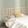Image de vidaXL Tête de lit 206x4x100 cm Bois massif de pin