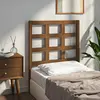 Image de vidaXL Tête de lit Marron miel 80,5x4x100 cm Bois massif de pin