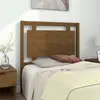 Image de vidaXL Tête de lit Marron miel 95,5x4x100 cm Bois massif de pin