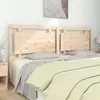 Image de vidaXL Tête de lit 205,5x4x100 cm Bois massif de pin