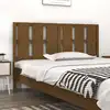 Image de vidaXL Tête de lit Marron miel 155,5x4x100 cm Bois massif de pin