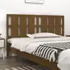 Image de vidaXL Tête de lit Marron miel 165,5x4x100 cm Bois massif de pin