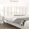 Image de vidaXL Tête de lit blanc 185,5x4x100 cm bois massif de pin