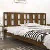 Image de vidaXL Tête de lit Marron miel 205,5x4x100 cm Bois massif de pin