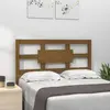 Image de vidaXL Tête de lit Marron miel 80,5x4x100 cm Bois massif de pin
