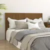 Image de vidaXL Tête de lit Marron miel 205,5x4x100 cm Bois massif de pin