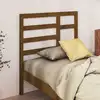Image de vidaXL Tête de lit Marron miel 81x4x104 cm Bois massif de pin