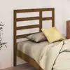 Image de vidaXL Tête de lit Marron miel 96x4x104 cm Bois massif de pin