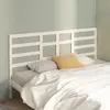 Image de vidaXL Tête de lit Blanc 186x4x104 cm Bois massif de pin