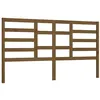 Image de vidaXL Hoofdbord 186x4x104 cm massief grenenhout honingbruin