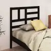 Image de vidaXL Tête de lit Blanc 81x4x104 cm Bois massif de pin