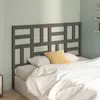 Image de vidaXL Tête de lit Gris 126x4x104 cm Bois massif de pin