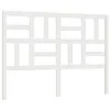 Image de vidaXL Tête de lit Blanc 166x4x104 cm Bois massif de pin