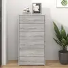Image de vidaXL Buffet avec 6 tiroirs Sonoma gris 50x34x96 cm Bois d'ingénierie