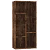 Image de Armoire à livres Chêne fumé 50x25x106 cm
