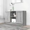 Image de vidaXL Buffet Sonoma gris 120x30,5x70 cm Bois d'ingénierie