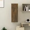 Image de vidaXL Meubles TV Chêne fumé 30,5x30x90 cm Bois d'ingénierie