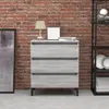 Image de vidaXL Buffet Sonoma gris 60x35x69 cm Bois d'ingénierie