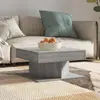 Image de vidaXL Table basse Sonoma gris 57x57x30 cm Bois d'ingénierie