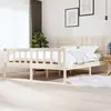 Image de vidaXL Cadre de lit sans matelas bois massif