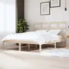 Image de vidaXL Cadre de lit sans matelas bois massif 160x200 cm