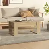 Image de vidaXL Table basse chêne sonoma 102x55x45 cm bois d'ingénierie