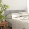 Image de vidaXL Tête de lit Gris béton 160x1,5x80 cm Bois d'ingénierie