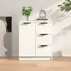 Image de vidaXL Buffet Blanc 60x30x70 cm Bois d'ingénierie