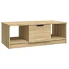 Image de vidaXL Table de salon chêne Sonoma 102 x 50 x 36 cm Bois multicouche