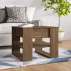 Image de vidaXL Table basse Chêne marron 55,5x55x45 cm Bois d'ingénierie