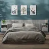 Image de vidaXL Tables de chevet murales 2 pcs Sonoma gris