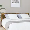 Image de vidaXL Tête de lit Chêne fumé 200x1,5x80 cm Bois d'ingénierie