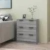 Image de vidaXL Buffet Sonoma gris 60x30x70 cm Bois d'ingénierie