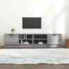 Image de vidaXL Meubles TV 2 pcs Sonoma gris 80x35x36,5 cm Bois d'ingénierie