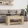 Image de vidaXL Table basse chêne sonoma 101x49x52 cm bois d'ingénierie
