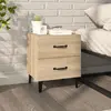 Image de vidaXL Table de chevet Chêne sonoma 40x35x47,5 cm
