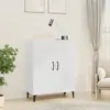 Image de vidaXL Buffet Blanc 70x34x90 cm Bois d'ingénierie