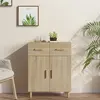 Image de vidaXL Buffet chêne sonoma 69,5x34x89 cm bois d'ingénierie